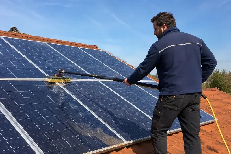 Nettoyage et entretien de panneaux solaires à Ercé-près-Liffré